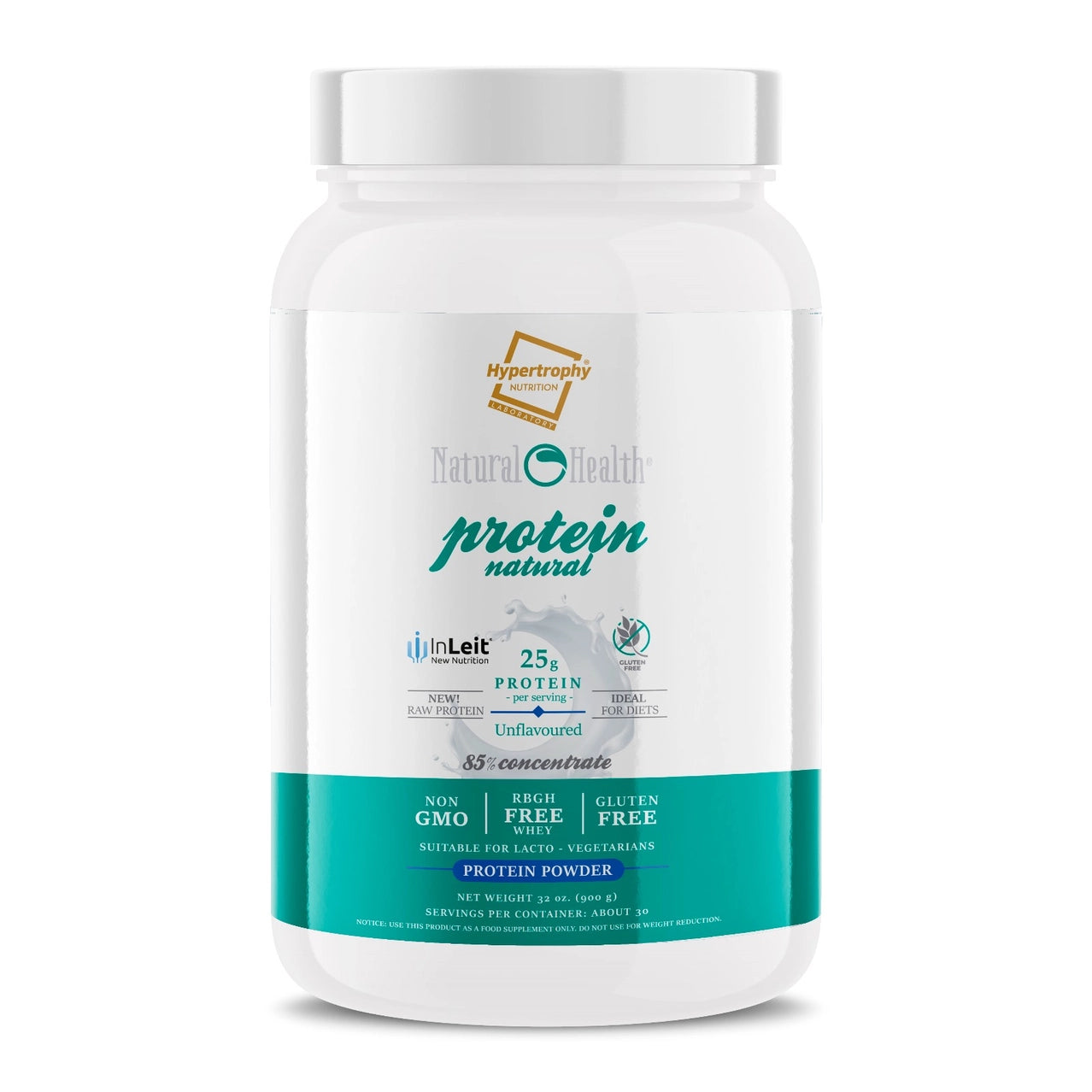 Natural Protein 900g | HYPERTROPHY NUTRITION