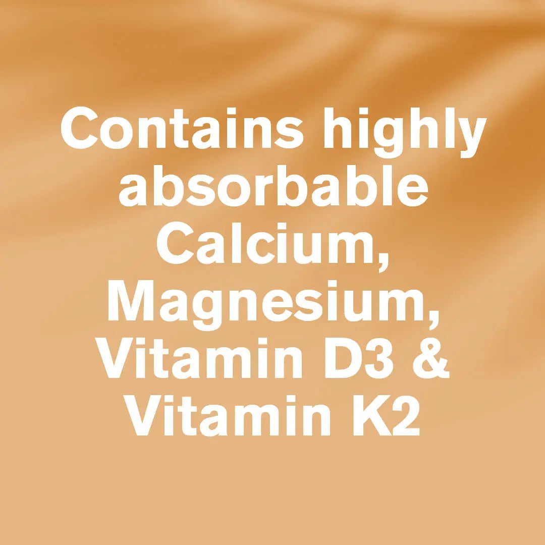 Bone & Muscle Support | Calcium, Magnesium | 60 Capsules| DR.VEGAN