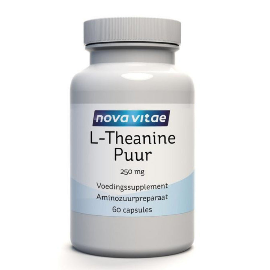L-Theanine pure 250mg 60ca - Nova Vitae
