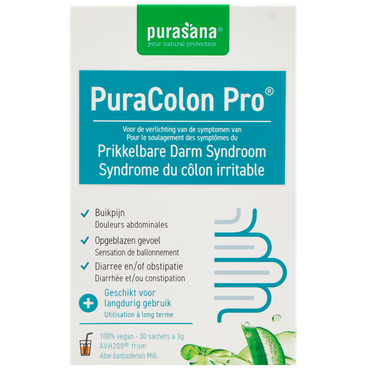 PuraColon Pro® Irritable Bowel Syndrome - 30 sachets - Purasana