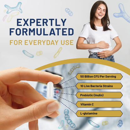 Pro Bio Cultures Complex Probiotics and Prebiotics - Prowise Healthcare
