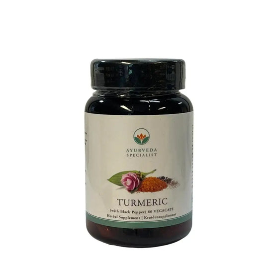 Turmeric with Black Pepper (Turmeric, Yellow Root)|Ayurveda Specialist B.V.