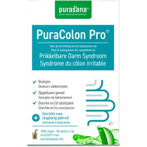 PuraColon Pro® Irritable Bowel Syndrome - 30 sachets - Purasana
