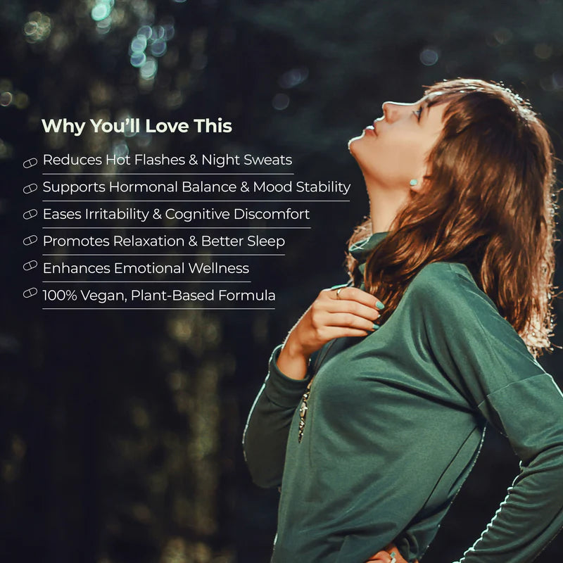 Peri/Menopause Slaap & Hormoon support | 60 vegan tabletten