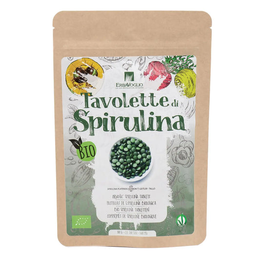Organic Spirulina Tablets | Erbavoglio