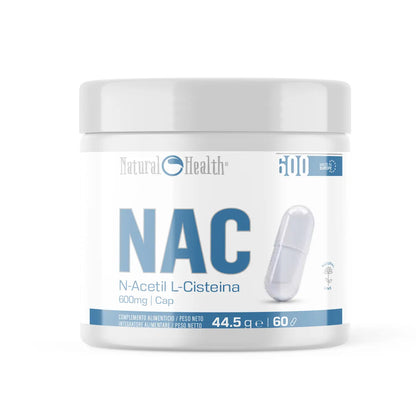 Nac 600mg. 60 Caps | HYPERTROPHY NUTRITION