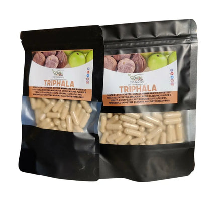 Organic Triphala | 50 Vegan Capsules | Cibobenessere