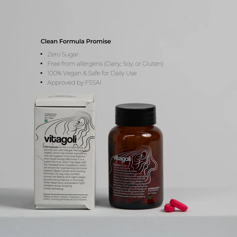 Peri/Menopause Slaap & Hormoon support | 60 vegan tabletten