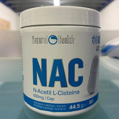 Nac 600mg. 60 Caps | HYPERTROPHY NUTRITION