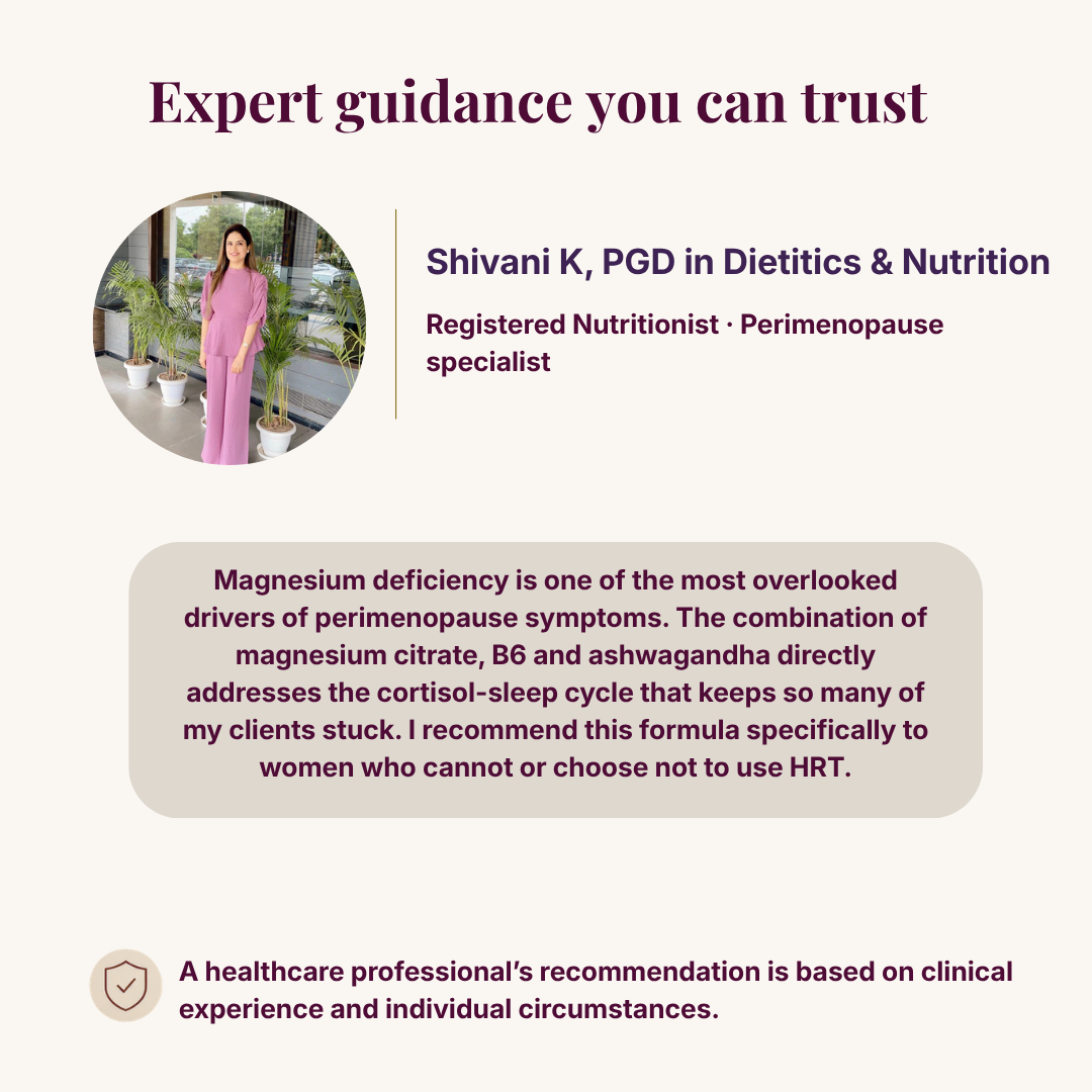 Peri-/Menopauze Stress Support Matrix