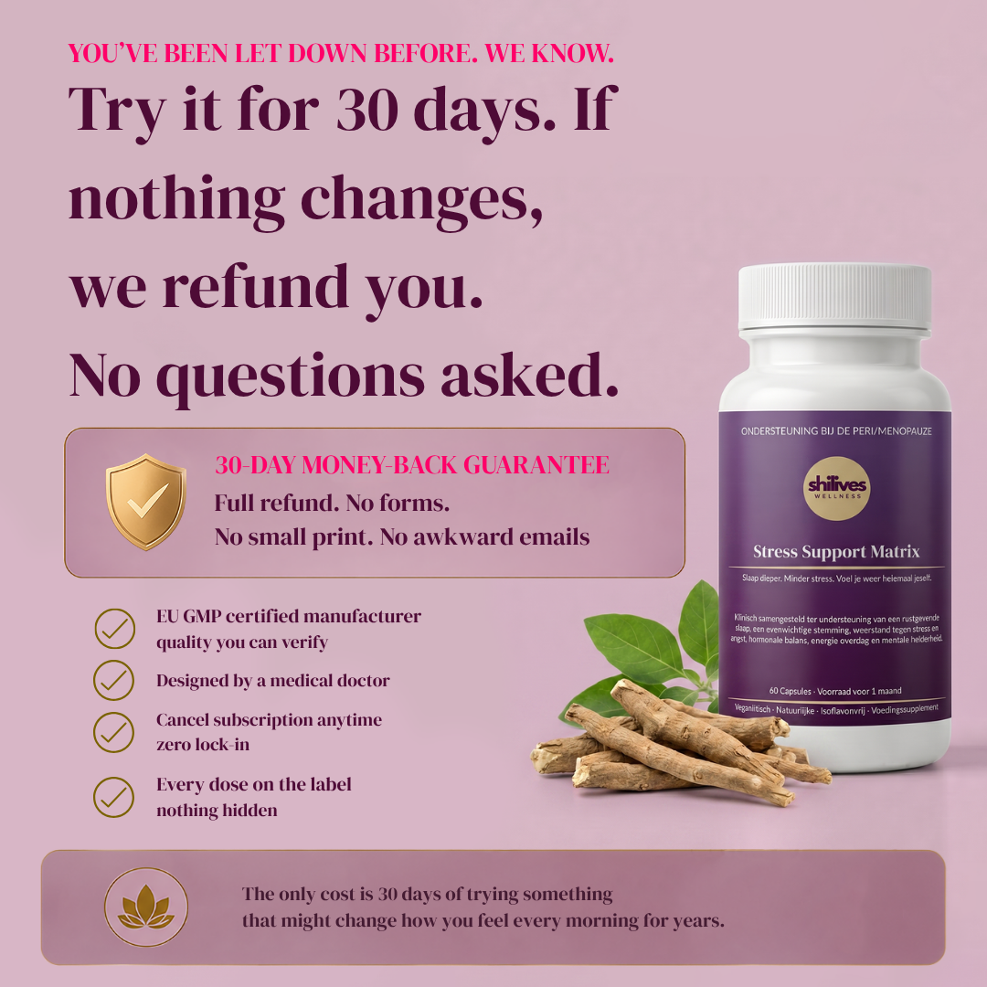 Overgang slaap & hormoon support | 60 vegan tabletten