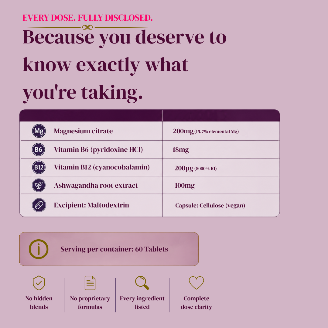 Stress Support Matrix - Peri-/Menopauze - 60 tabletten