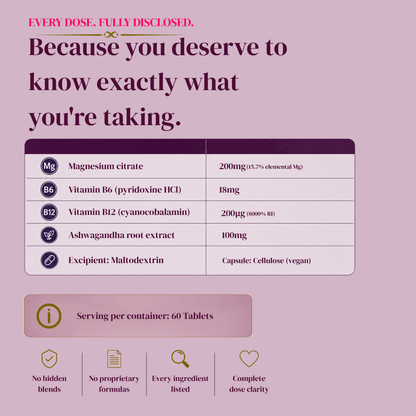 Stress Support Matrix - Peri-/Menopauze - 60 tabletten