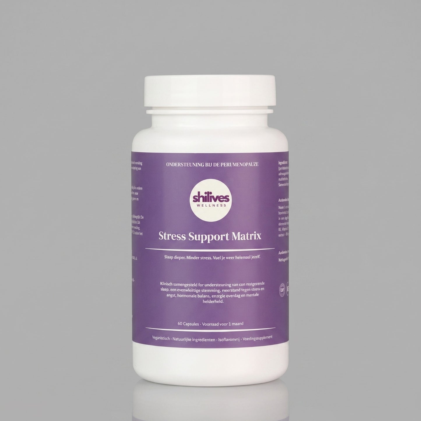 Stress Support Matrix - Peri/Menopause - Vegan Supplement | 60 Tablets