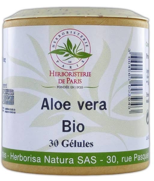 L'HERBORISTERIE DE PARIS - Organic Aloe Vera 30 capsules Herboristerie de Paris