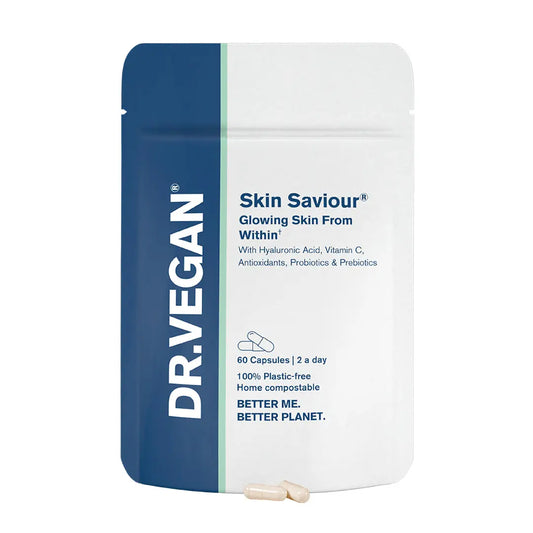 Skin Saviour® | 60 Capsules | Vegan | Collagen Production | Dr. Vegan