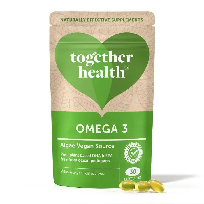 Omega 3 – Vegan Omega 3 – 30 Softgels - Vegan DHA & EPA - Together Health