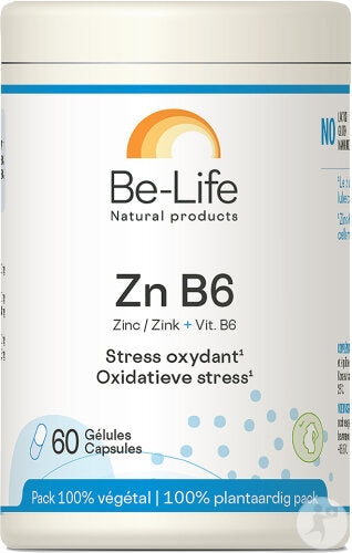 Zinc + B6 Capsules 60 - Be-Life