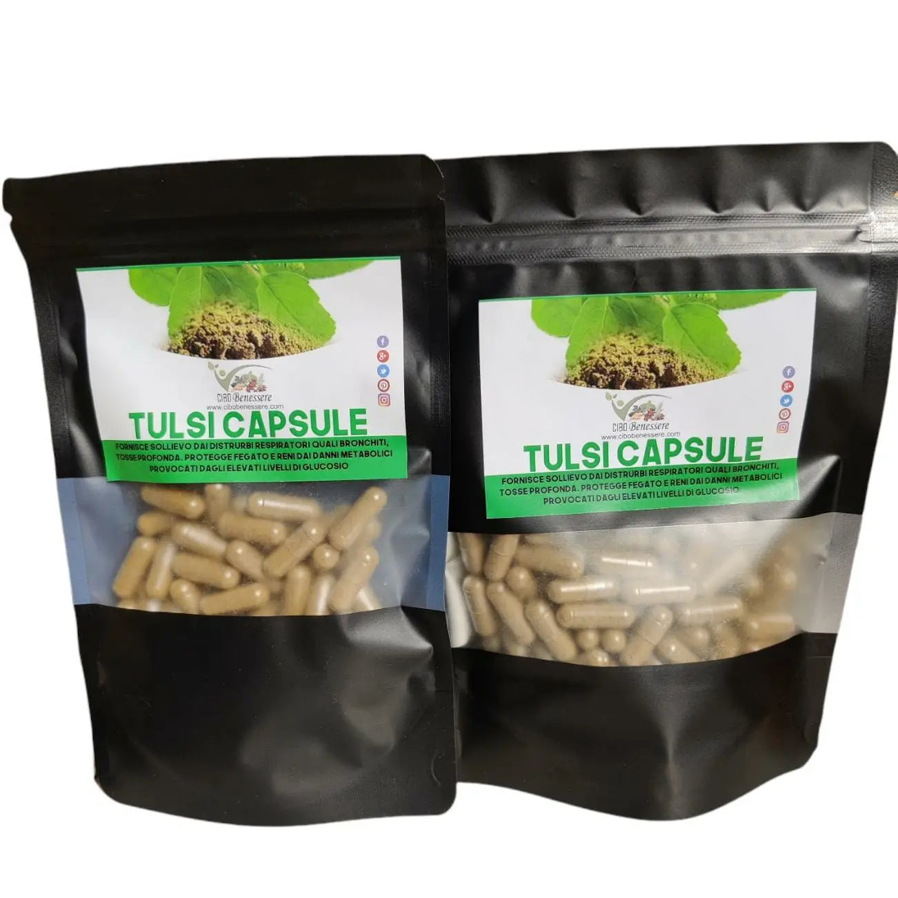 Tulsi Organic Caps | Cibobenessere