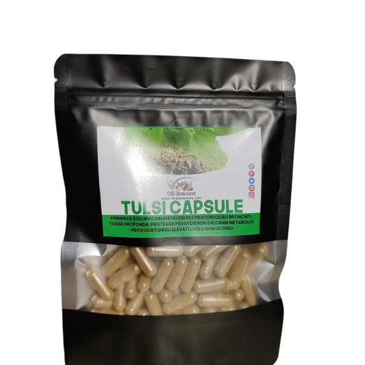 Tulsi Organic Caps | Cibobenessere