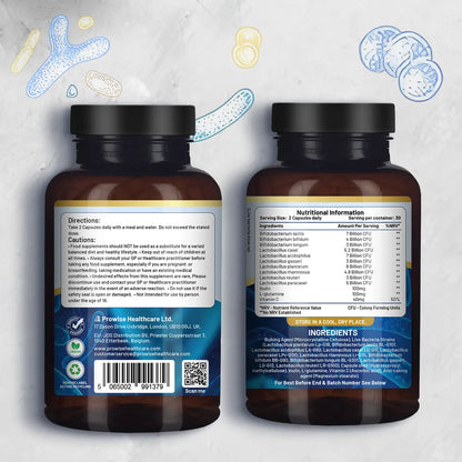 Pro Bio Cultures Complex Probiotics and Prebiotics - Prowise Healthcare