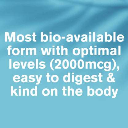 Vitamin B12 | 30 Capsules | Highly Absorbable | Vegan | DR.VEGAN