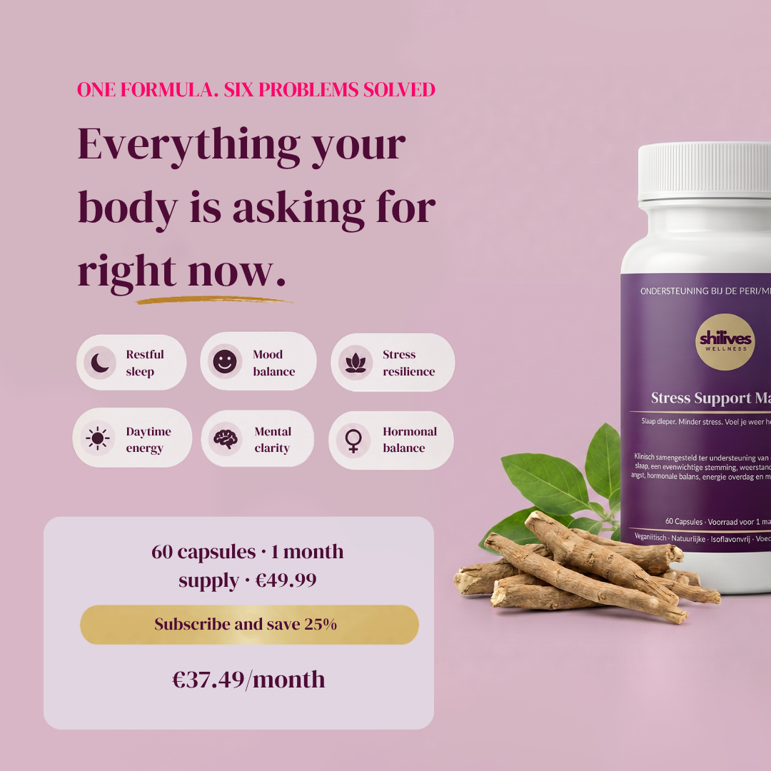 Overgang slaap & hormoon support | 60 vegan tabletten