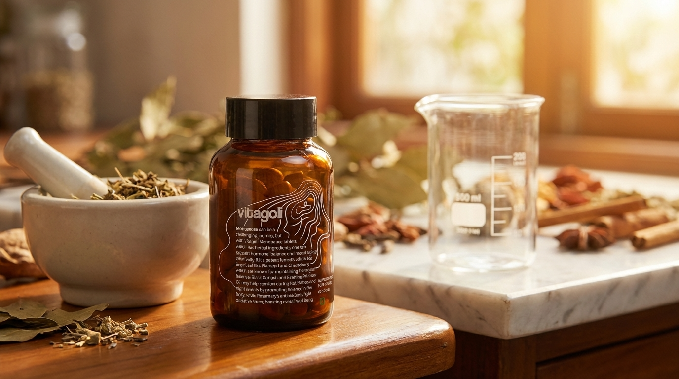 Slaap en hormonale ondersteuning met Vitagoli.