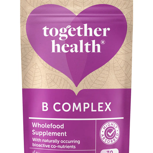 B Complex Vitamin – Vegan Supplement | 30 Capsules | Together Health