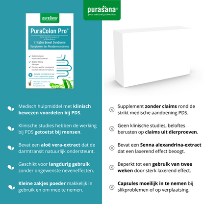 PuraColon Pro® Irritable Bowel Syndrome - 30 sachets - Purasana